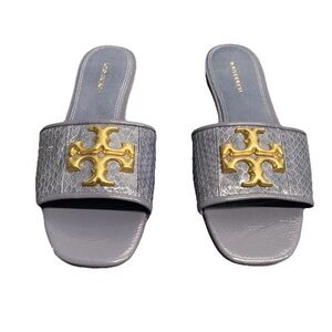 Tory Burch Eleanor Slide Sandals - Dark Lotus 💜